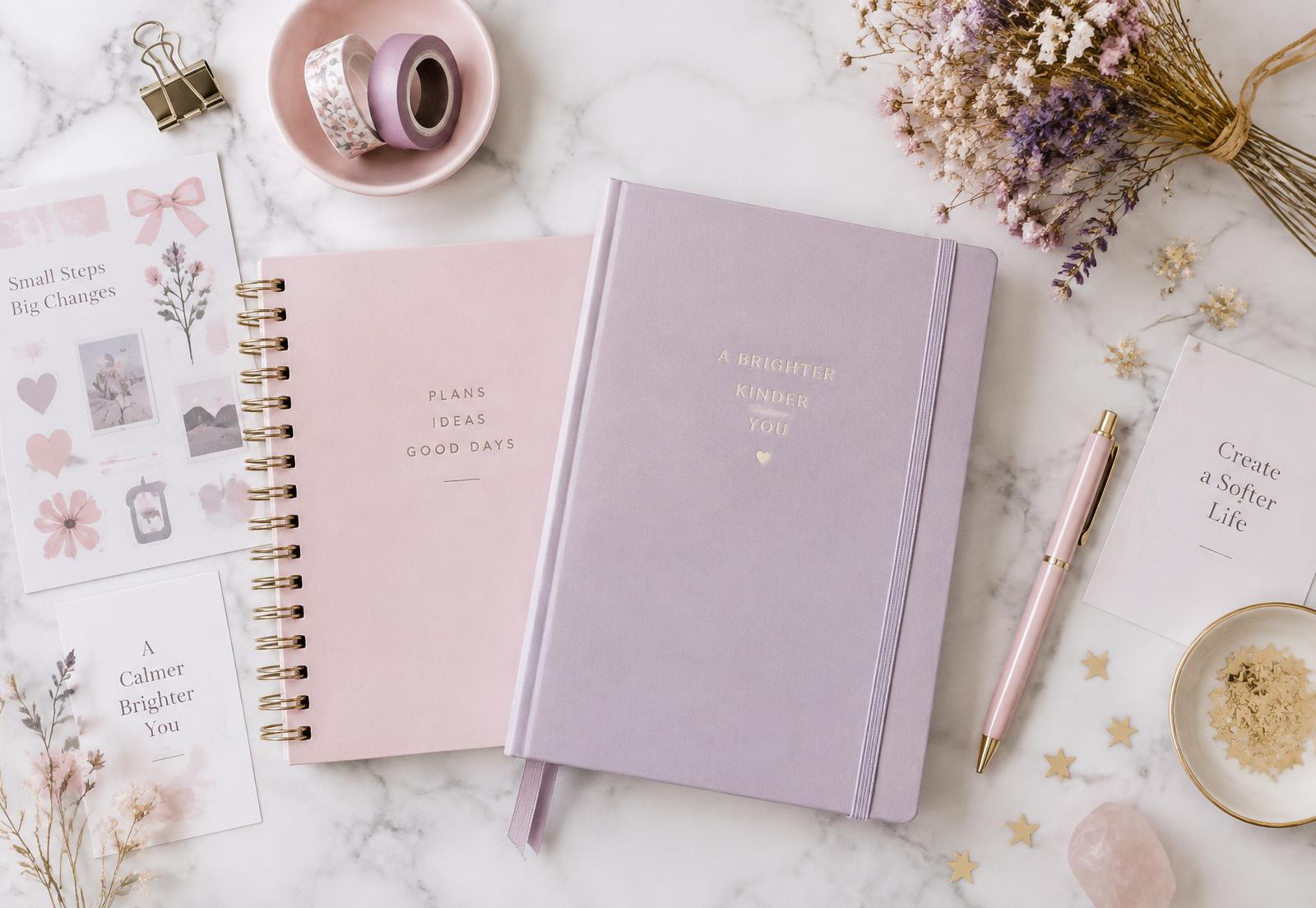 Agendas, cuadernos y stickers de Hada Creativa