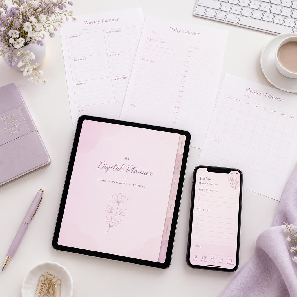 Planner digital descargable